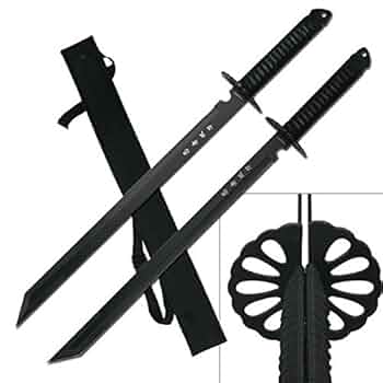 3点セット KATANA FUDE＆HASU FUDE＆HANEN FUDE Shadow Dancer CPM-3V High Performance Katana Sword